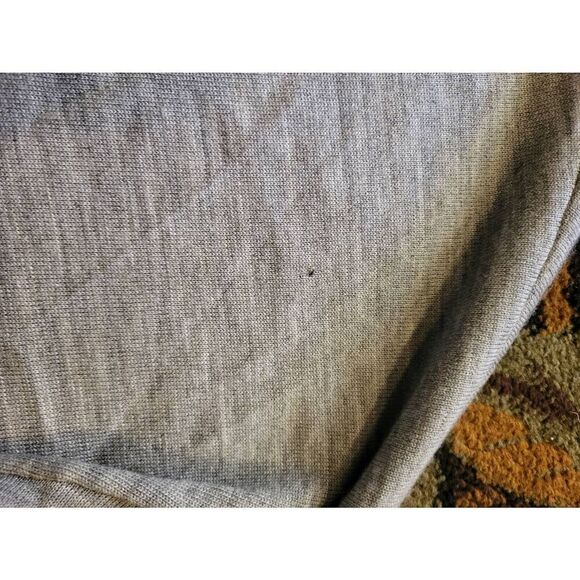 NWT Banana Republic Sweater Women's XL Grey V Neck Merino Wool Pullover - Picture 3 of 5